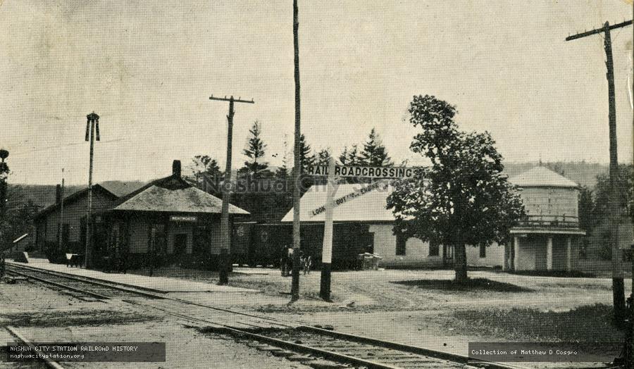 Postcard: Boston & Maine Station, Wentworth, N.H.
